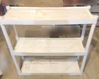 3 Tier Plastic Shelf