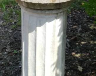 Sun Dial With Concrete Podium