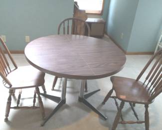 Retro Table With Jbent Brothers Chairs