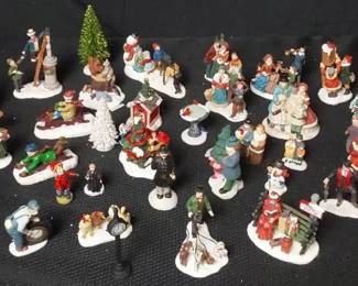 Mini Christmas Village Peoplefigurines