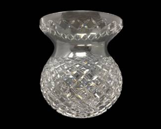 29 VintageWaterfordCrystalFlowerBowlSpittoonVase