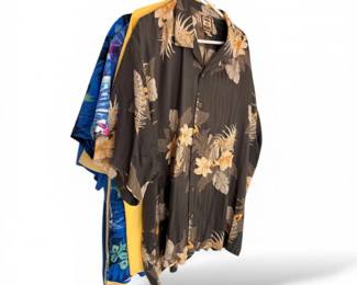85 TommyBahamaSilkShirtsRobertGrahamAssortedHawaiianShirts