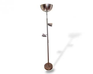 20 SilverAtomicStyleTorchiereFloorLampw2AdjustableSideLights