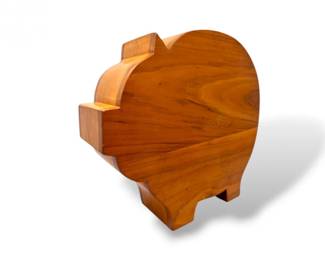 18 ExtraLargeHandcraftedWoodPiggyBank