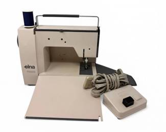 72 ElnaSewingMachinewFootPedalCordCaseSwitzerland