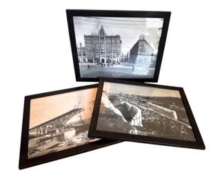 44 AntiqueSeattlePhotoPrintsHotelBallardLocksAuroraBridge