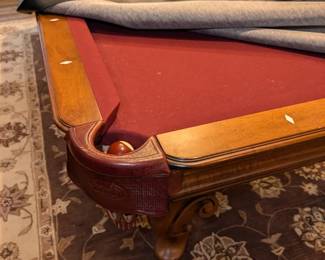 Olhausen Pool Table w/ Accessories 