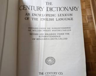 Antique Dictionary 1911 