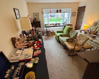 view from the doorway entering the apartment