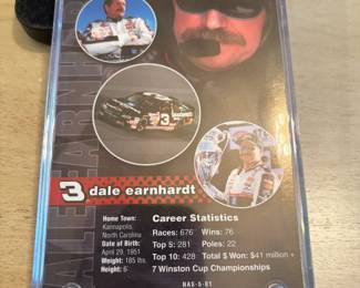 	#77	KW	Dale Earnhardt Sr limited edition commemorative (#5079/33,333) with original box	 $ 35.00 																							