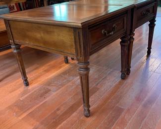 	#6		Pair of wood nightstands, (1) drawer each (as-is finish, 21 x 26 x 20.5)	 $ 60.00 																							