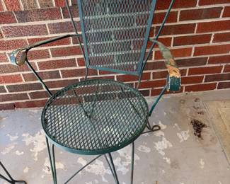 	#60		Romanian tulip pedestal pair, 13.75"	 $ 30.00 																							