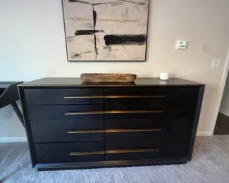 Black dresser $425