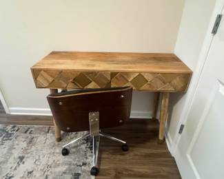 Desk $150 Rolling desk chair $60