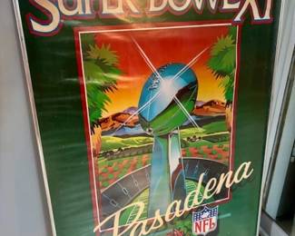 70's Super Bowl Poster