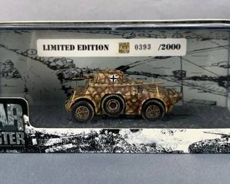 War Master Limited Edition Diecast Model Tanks, 1:72 Scale, Includes Models TK0020, TK0030 And TK0039