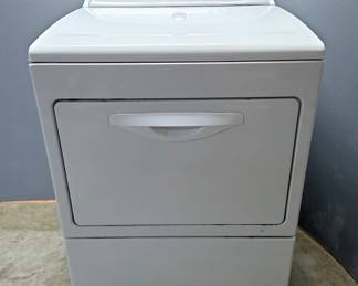 Whirlpool Cabrio Electric Dryer, Model WED5500XWO, With AccuDry, Approx 43" x 27" x 29" 