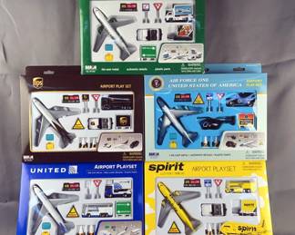 Daron Airport Play Sets, Includes UPS, Air Force One, United And More