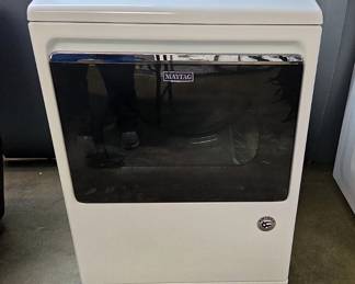 Maytag Electric Dryer Model MED7230HW1, SN# MA1024983, Includes Paperwork, 44.5"x27"x28.5"