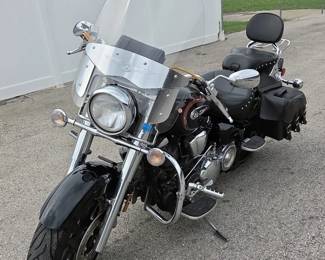 2013 YAMAHA XV1700A/AT/ATS/AS Road Star Silverado S Motorcycle, VIN# JYAVP28ED1DA004938, Mileage Showing On Odometer 48321, Missouri Title 