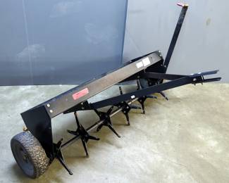 Brinly Tow Behind Plug Aerator, Model PA-403BH, Approx 50" Wide 