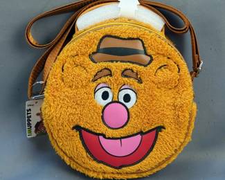Buckle Down Disney The Muppets Fozzie Bear Crossbody Bag, New