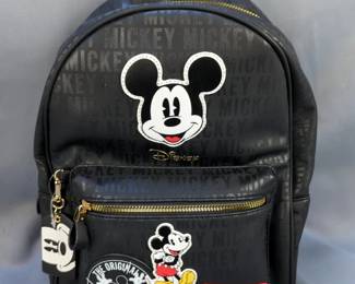 Disney Mickey Mouse At Primark Mini Backpack, New