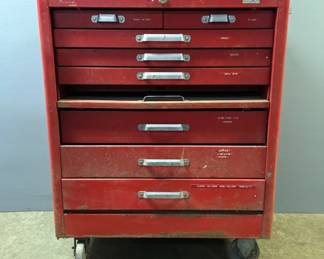  Kennedy 7 Drawer Rolling Tool Chest, Model 278, 33.75" x 29" x 18"