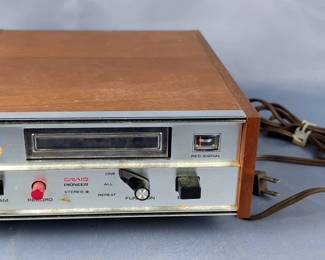 Craig Pioneer Stereo 8 Eight Track Player