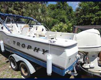 1994 23 Ft. Bayliner Trophy Boat, Motor & Trailer