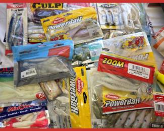 Small Sample of the Fishing Lures Available