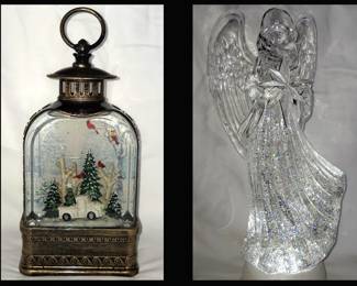 Christmas Snow Globe and Snow Angel