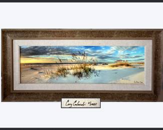 Signed & Numbered Beach Scene 2/1950