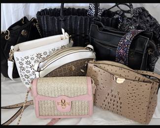 Selection of Lady's Handbags 