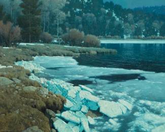 1201 Dennis M. Doheny (b. 1956) By the river's edge, 2003 Oil on canvas Signed and dated lower left: Dennis M. Doheny 2003 40" H x 50" W Estimate: $7,000 - $10,000