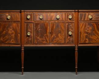 American Sheraton Sideboard attributed to John and Thomas Seymour, Boston
