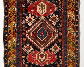 A Late 19th Century Shirvan Karagashli Rug