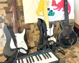 Fender guitar + keyboard for PlayStation