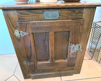 Whitehead vintage wooden iceboxes