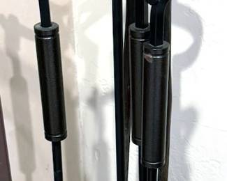 Fireplace poker set