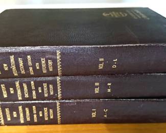 Webster's New International Dictionary, second edition, 1950 