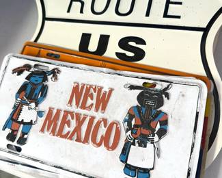 Signs + license plates