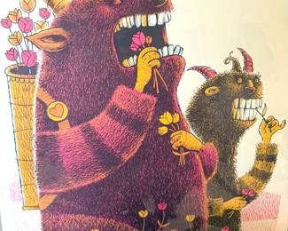 “Flower Eaters” by Methane Studios print 