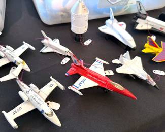 Die-cast cars + planes 