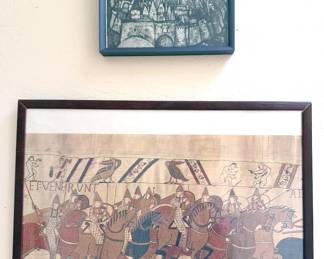 Bayeux tapestry scene repro