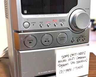 Sony micro component system