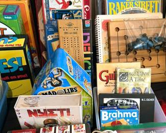 Board games, some vintage (1970s-90s)