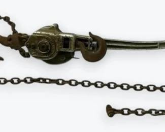 Coffins Hoist Co. Ratchet Lever Hoist
