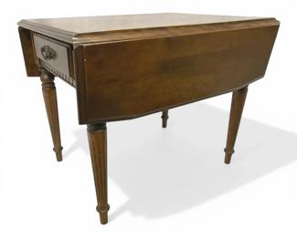 Ethan Allen Drop Leaf Nightstand