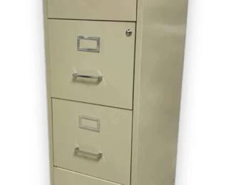 Four Drawer Hanging File Cabinet